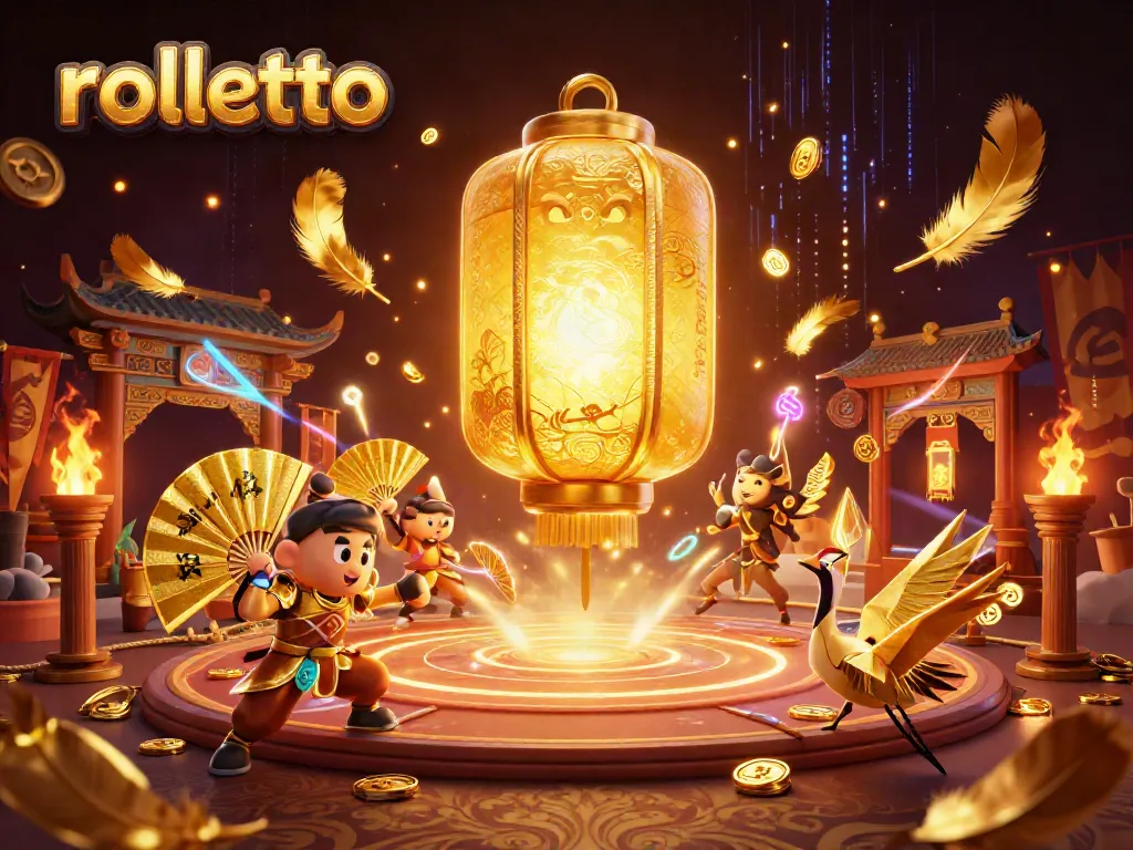 Rolletto casino spirit illuminating the night market with vibrant gaming elements and free spins