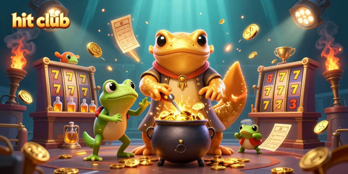 Spin golden slots and win at hit club with vibrant 3D characters and dynamic game elements.